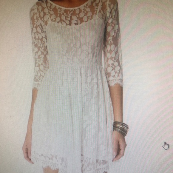Free People Dresses & Skirts - Free People White Lace Dress